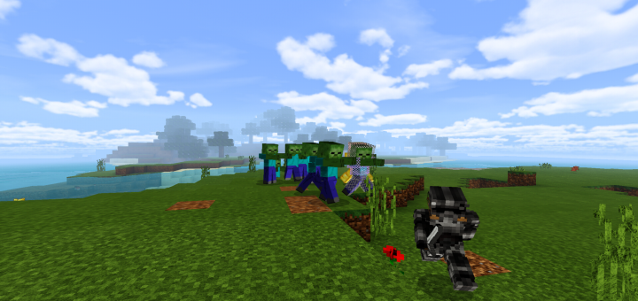 Download Rise of the Undead (RotU) - Minecraft PE Addons