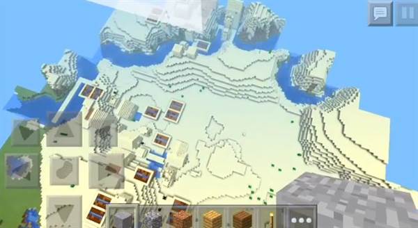 Download lava in carpet: Two Villages at Spawn! - Minecraft PE Seeds