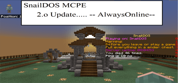 SnailDOS.MCPE.ME [Running for 2 Years Now]