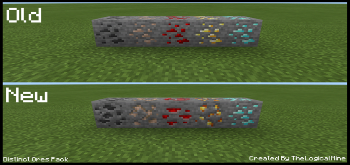 Download Distinct Ores Pack - Minecraft PE Texture Packs