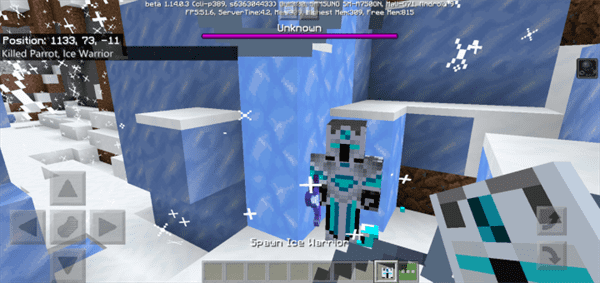 Download Ice Warrior Boss Addon - Minecraft PE Addons