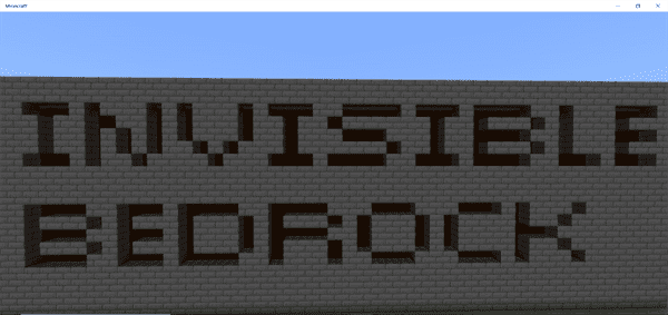 Invisible Bedrock Resource Pack