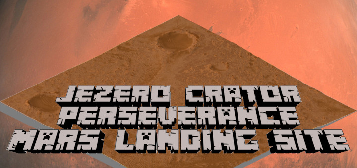 Jezero Crater Perseverance Mars Landing Site 2k World