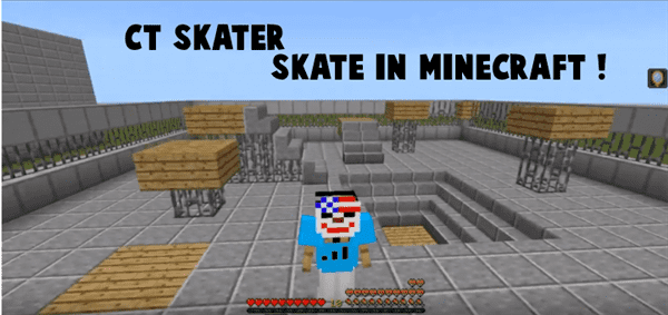 Download CT Cubiks Skater - Minecraft PE Maps