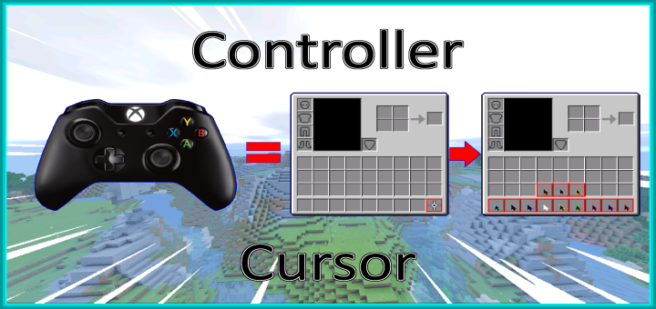 MCPE Colored Controller Cursor