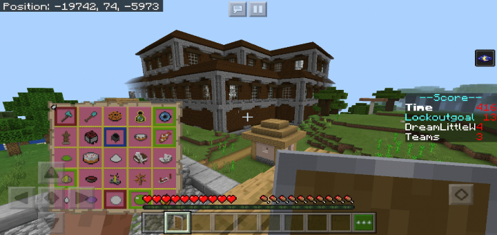 Download Bingo In MCBE v1.8.3- Competition of Collecting - Minecraft PE Maps