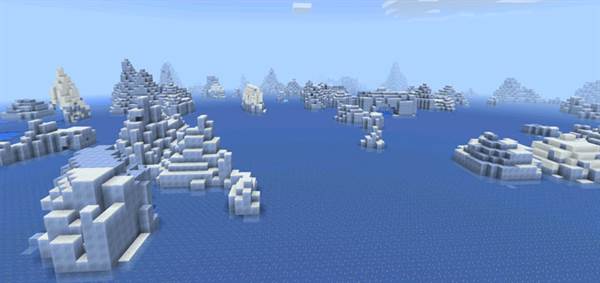 nJs: Icebergs At Spawn Seed (Beta Only)