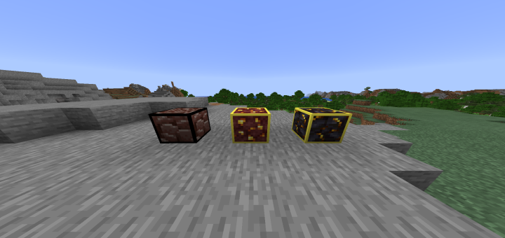 Outlined Nether Ores