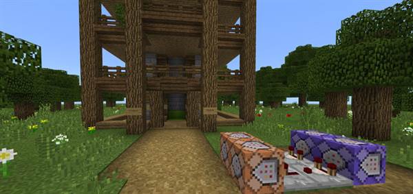 Smooth Elevator (Command Blocks) [Redstone]