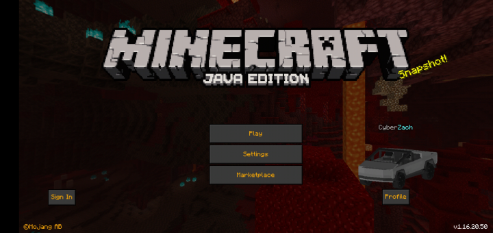 Java Edition Title!