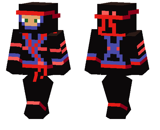 Street Gangster Tough Ninja (Blue and Red)