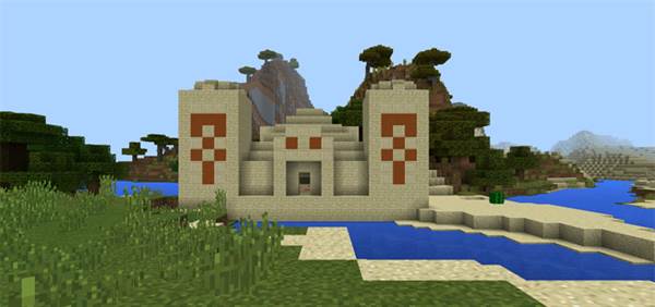 -729102268: Amazing Temple in Front of Spawn