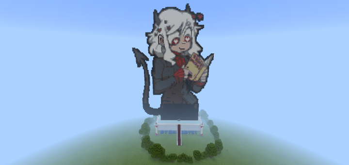 Download Altar/Statue of Modeus (From Helltaker) - Minecraft PE Maps