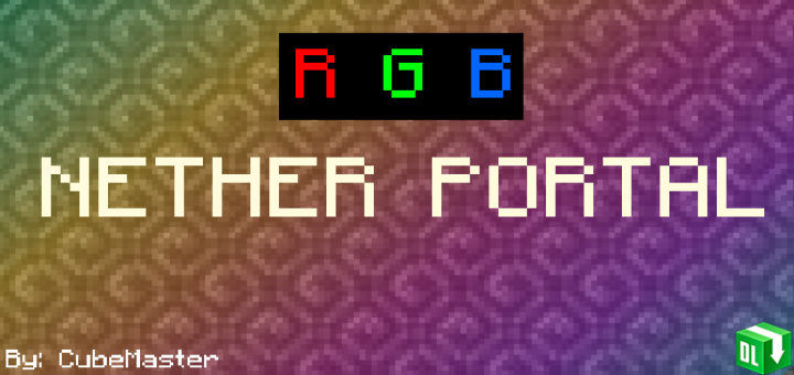 Rainbow Nether Portal