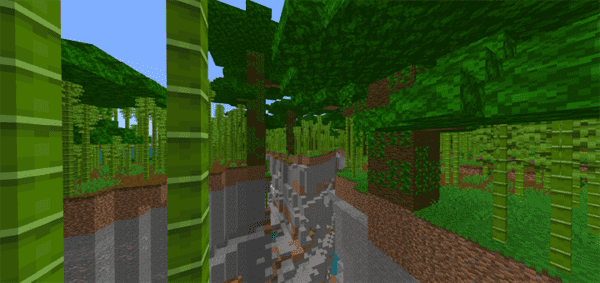 Enormous Bamboo Jungle with Crossing Ravines Seed