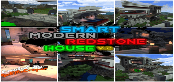 Download Smart Modern House - Minecraft PE Maps