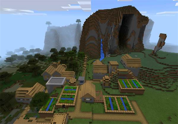 kick me from the hill: Extreme Hills, Stronghold & Village