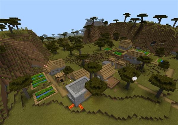 547311004: Two Villages Near Spawn