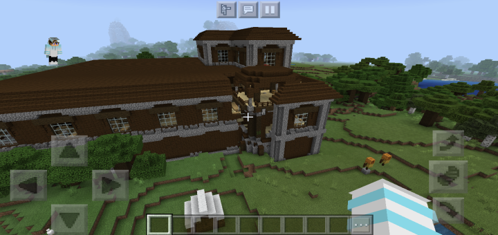 Pillager Outpost In A Woodland Mansion (Seed)
