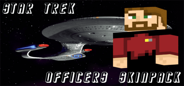 Star Trek TNG Officers Skinpack