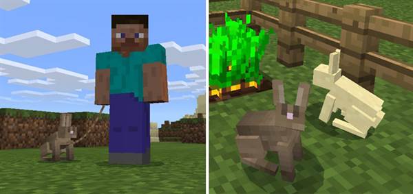 Tameable Rabbits Addon