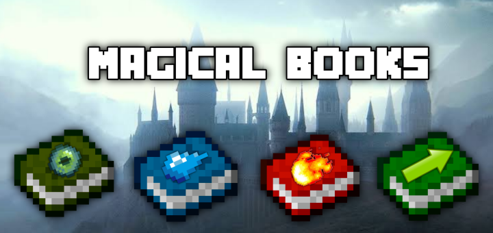 Glowing Magical Books V1