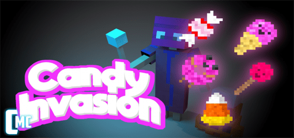 Download Candy Invasion Addon - Minecraft PE Addons