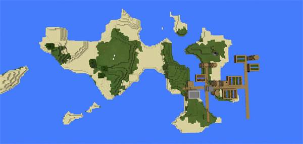455473902: Village Island & Blacksmith