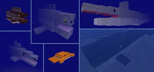 Download Aquatic Prehistory Addon - Minecraft PE Addons