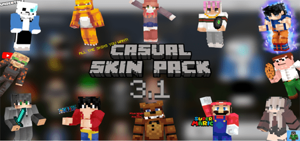 Casual Skin Pack 3.1!