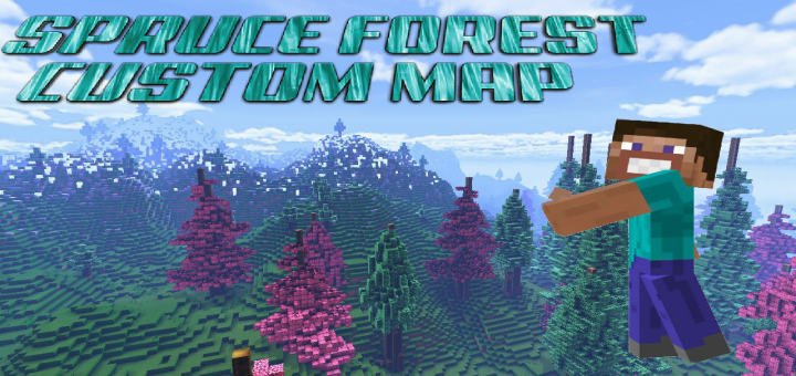 Spruce Forest Custom Terrain Map