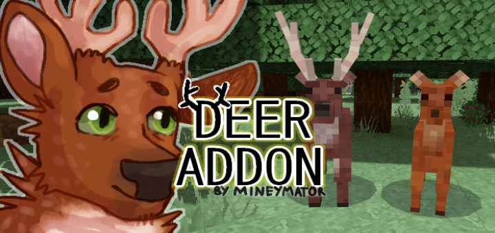 Download Sika Deer Addon - Minecraft PE Addons