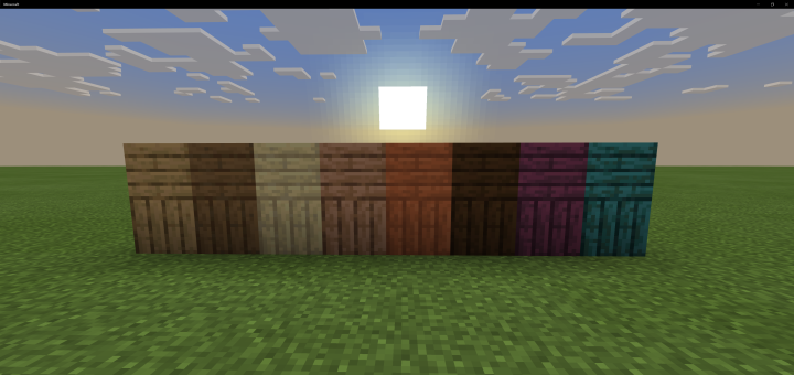 Vertical Double Slab Planks