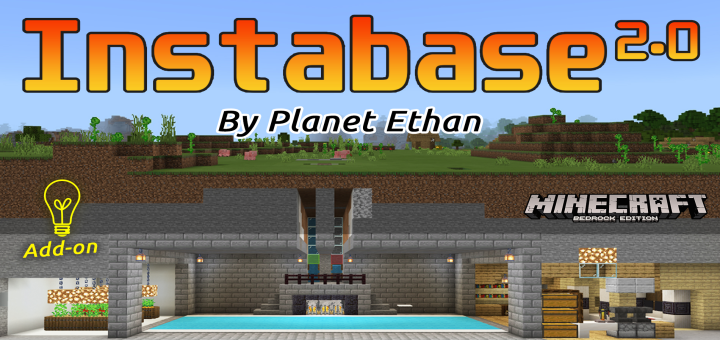 Download Instabase 2.0 – Mobile Base Addon - Minecraft PE Addons
