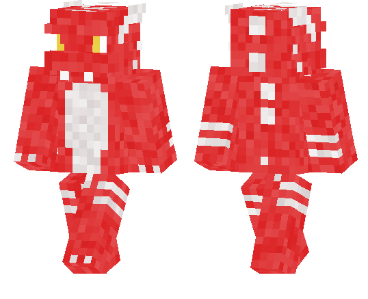 Red And White Dragon