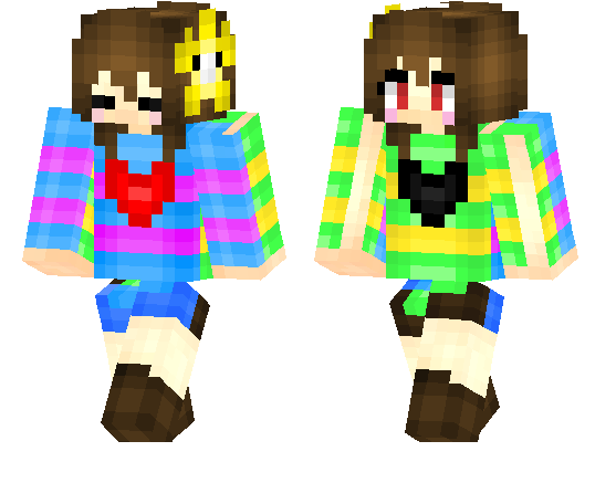 Chara and Frisk