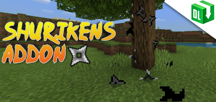 Download Shurikens Addon V1 - Minecraft PE Addons