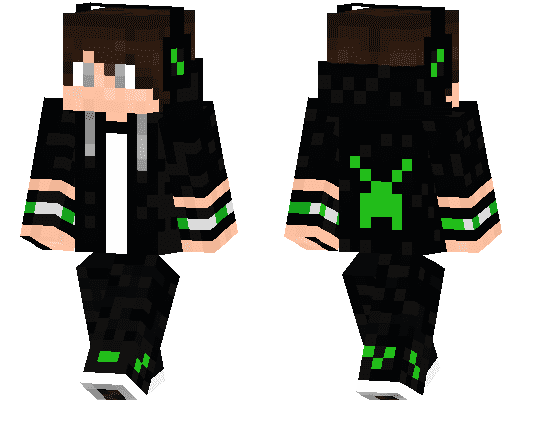 Eystreem Black Hoodie 3d Skin