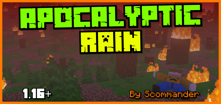 Apocalyptic Rain (Survival Friendly Challenge Pack) Addon