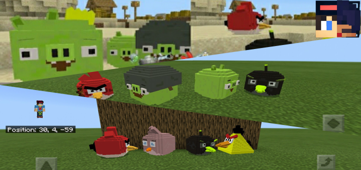 Download Minecraft Angry Birds Addon - Minecraft PE Addons