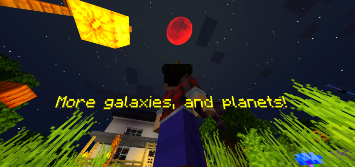 Download More Galaxy Skies! - Minecraft PE Texture Packs