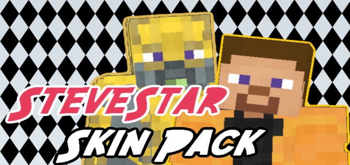 SteveStar Skin Pack-V1.0.7 STEVE Brando Update