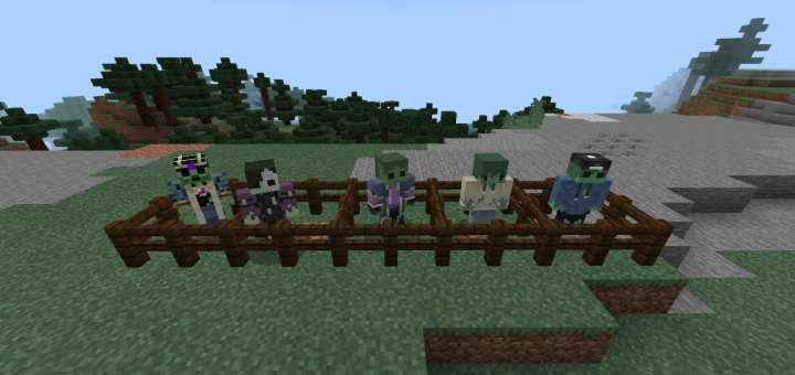 Download Human Zombies Add-On - Minecraft PE Addons
