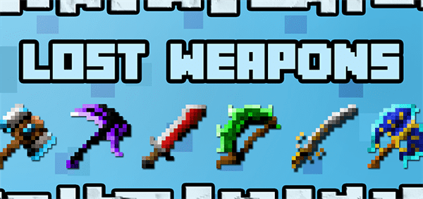 Download Lost Weapons - Minecraft PE Addons