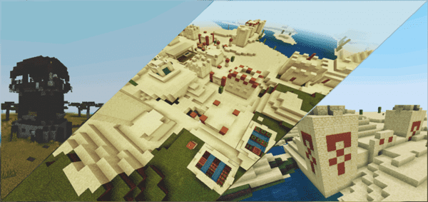 Desert Village at Spawn Seed [1.11]