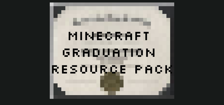 Download Minecraft Graduation Resource Pack (Bedrock Edition) - Minecraft PE Texture Packs