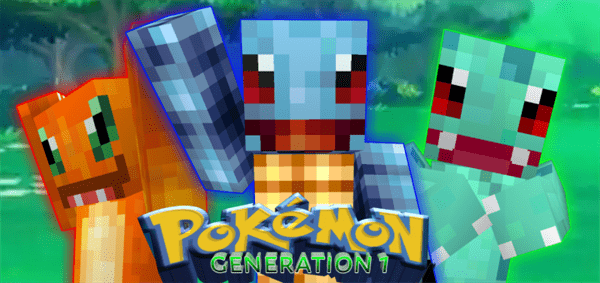 Download Pokémon: Gen 1 Skin Pack - Minecraft Skin Packs