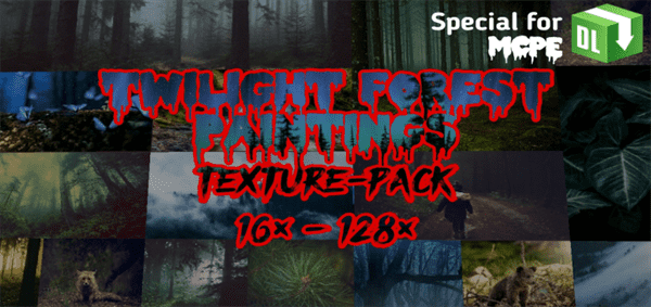 Twilight Forest Paintings (Texture Pack)