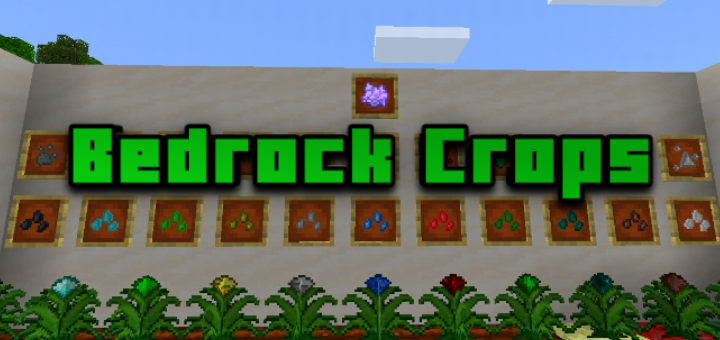 Bedrock Crops (Only 1.16.100.60+)