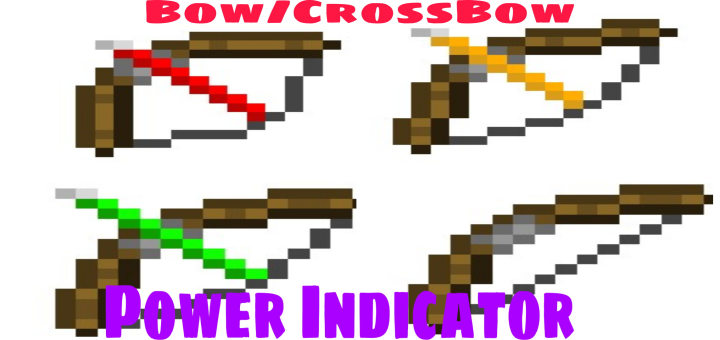 Download Bow/Crossbow Power Indicator - Minecraft PE Texture Packs